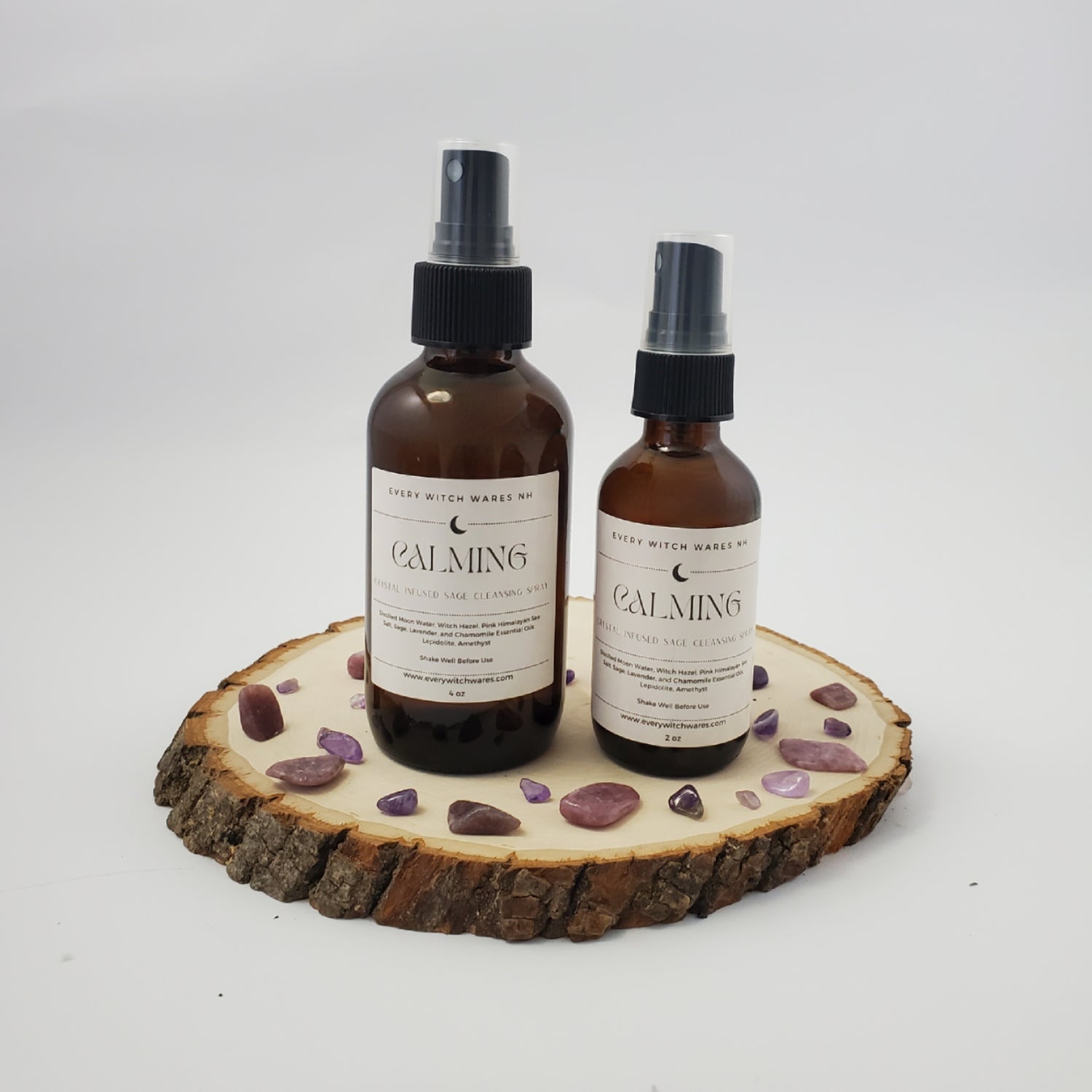 Crystal Infused Sage Cleansing Sprays