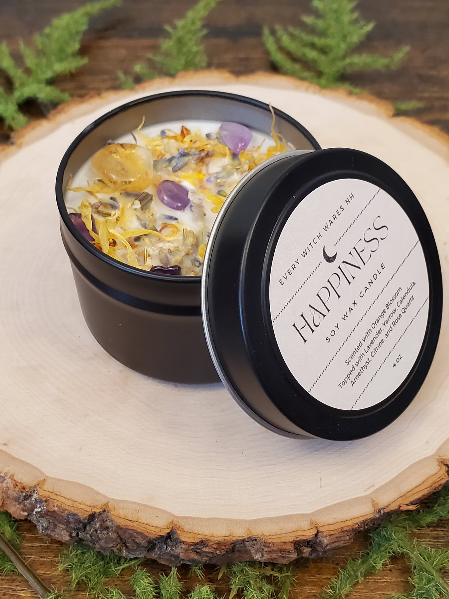 Happiness Intention Candle