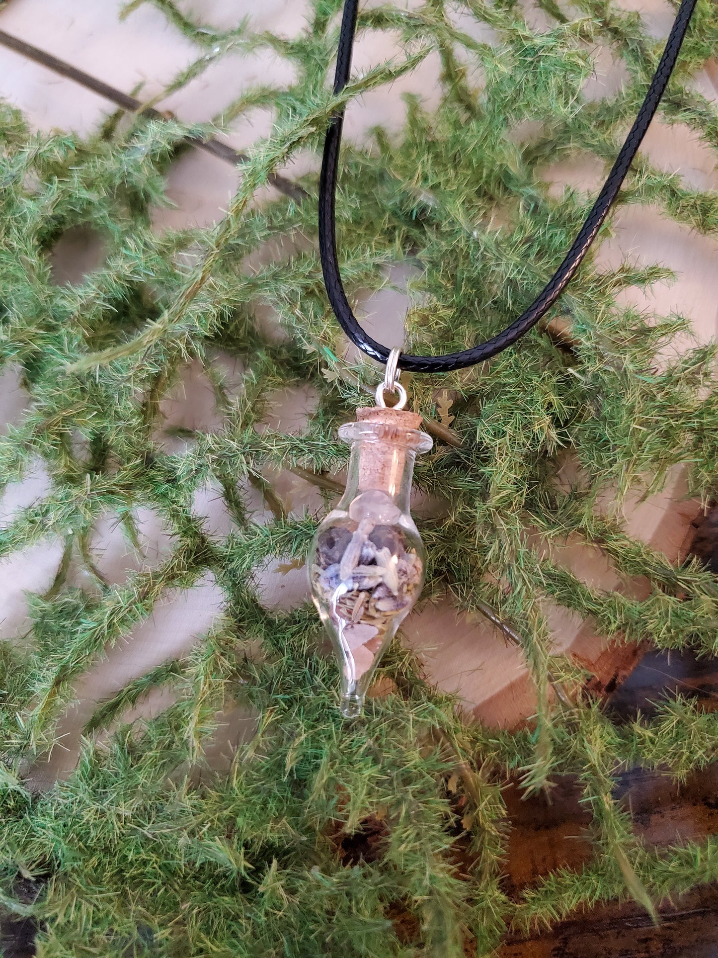 Happiness Spell Jar Necklace