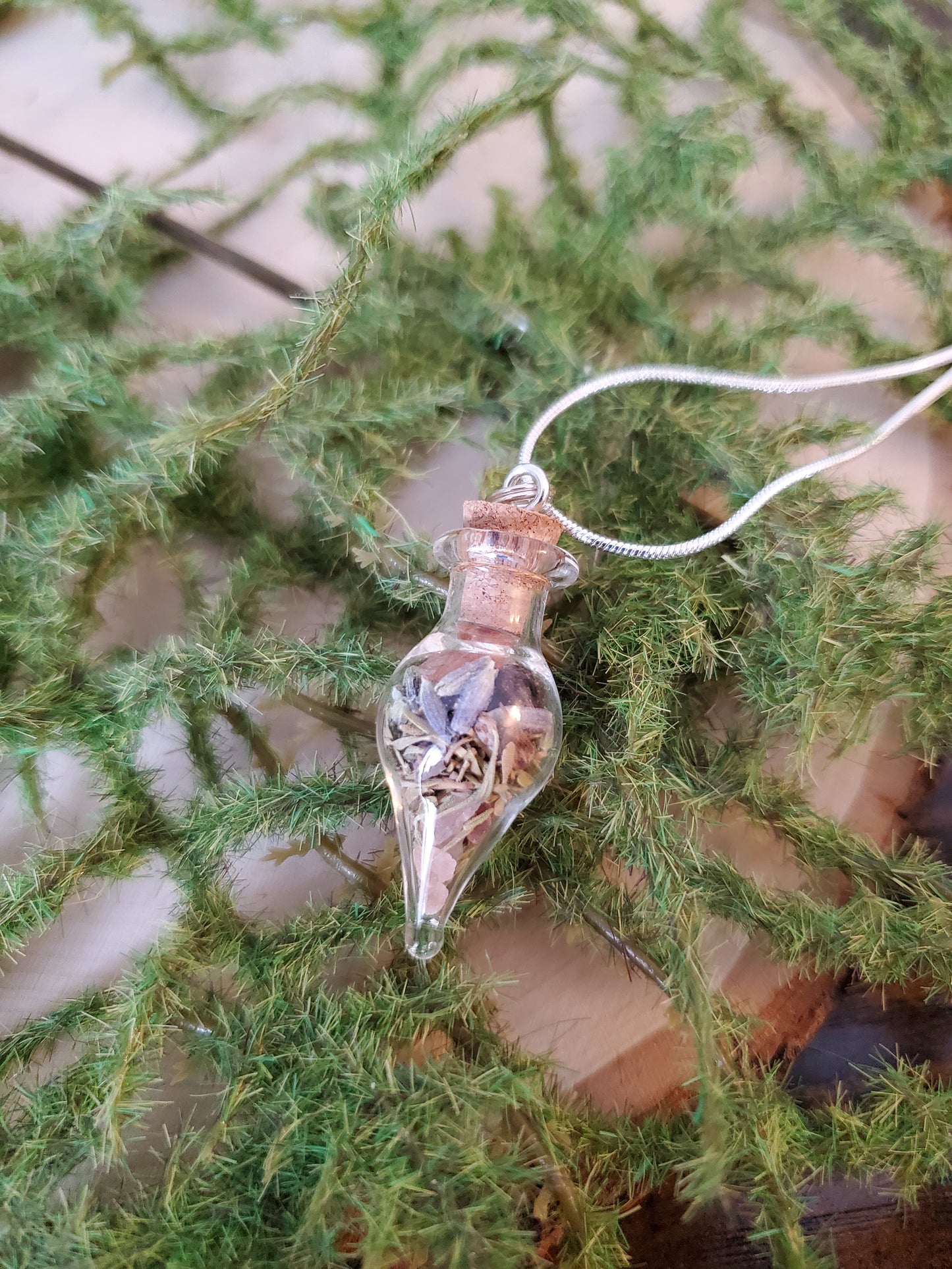 Happiness Spell Jar Necklace