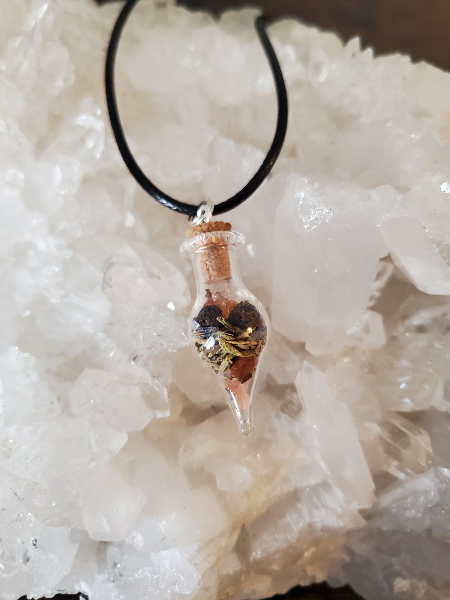 Happiness Spell Jar Necklace