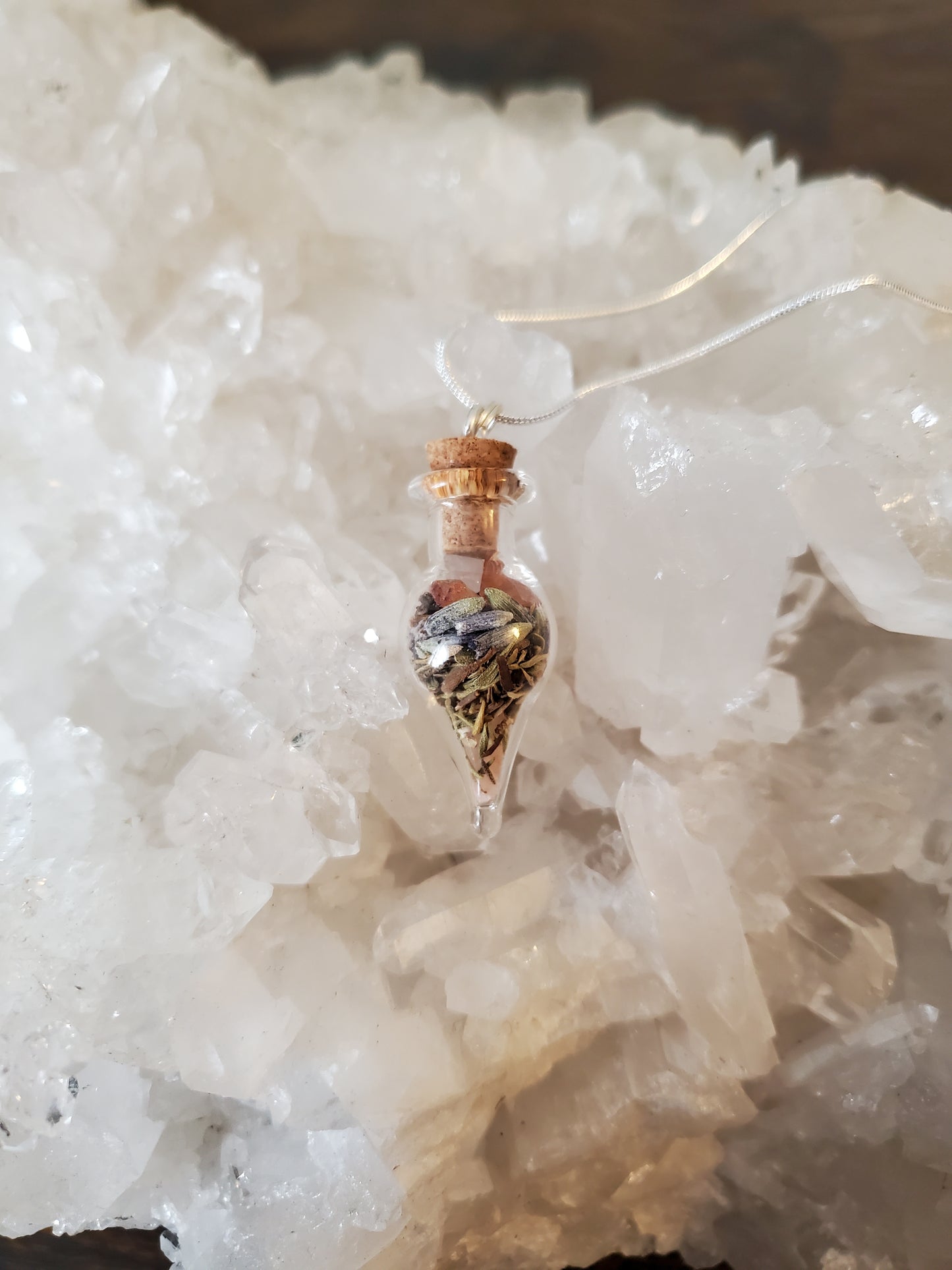Happiness Spell Jar Necklace