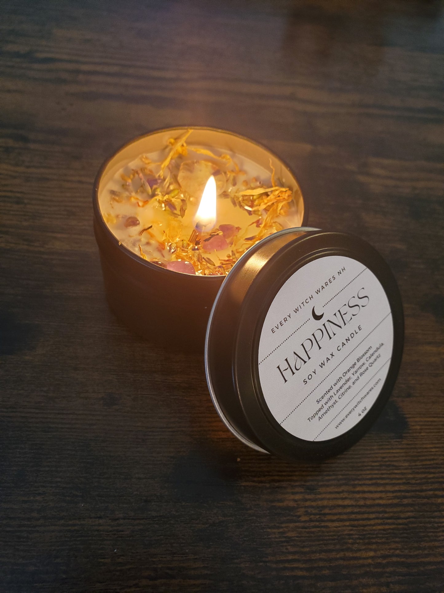 Happiness Intention Candle