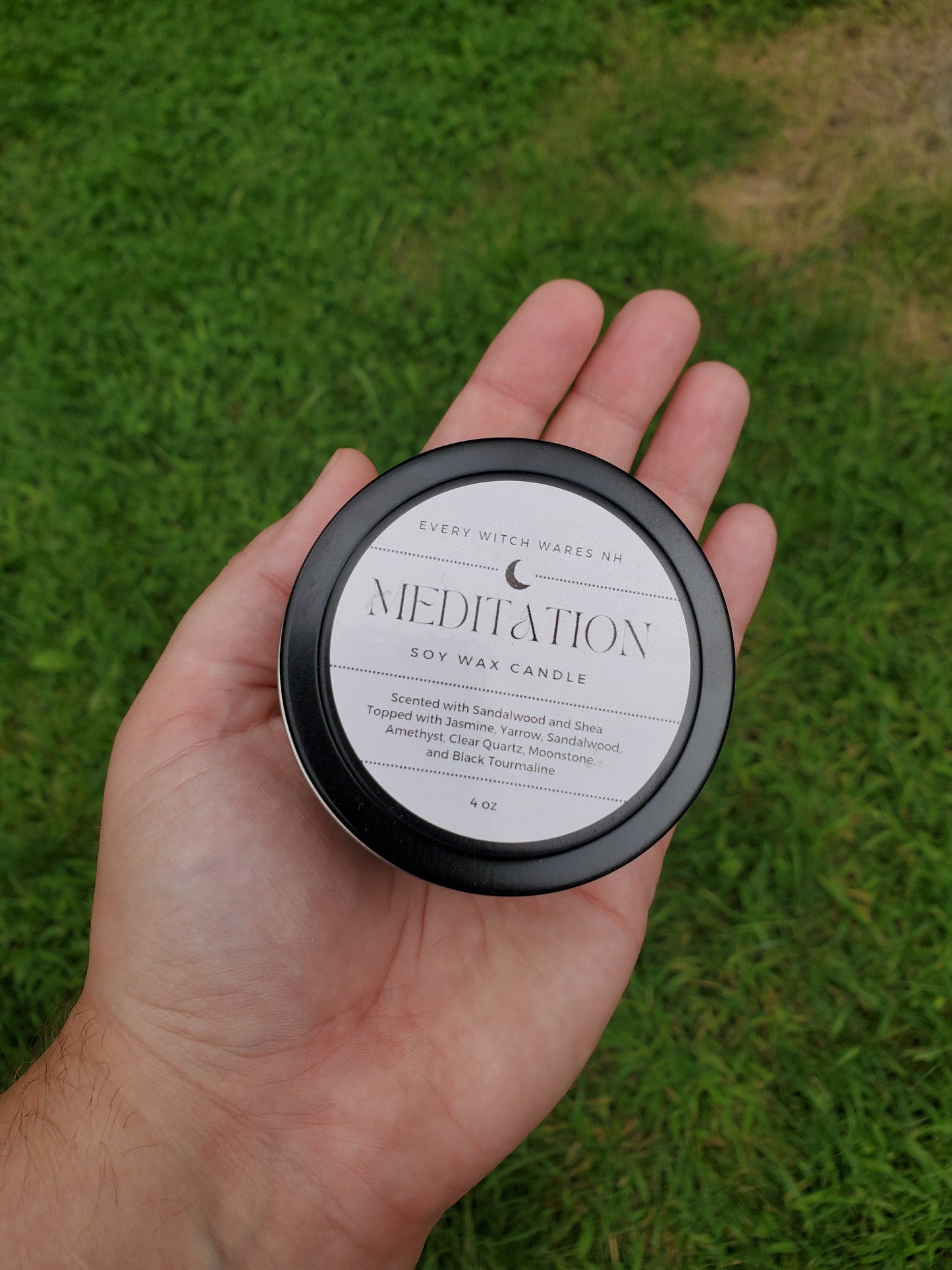 Meditation Intention Candle