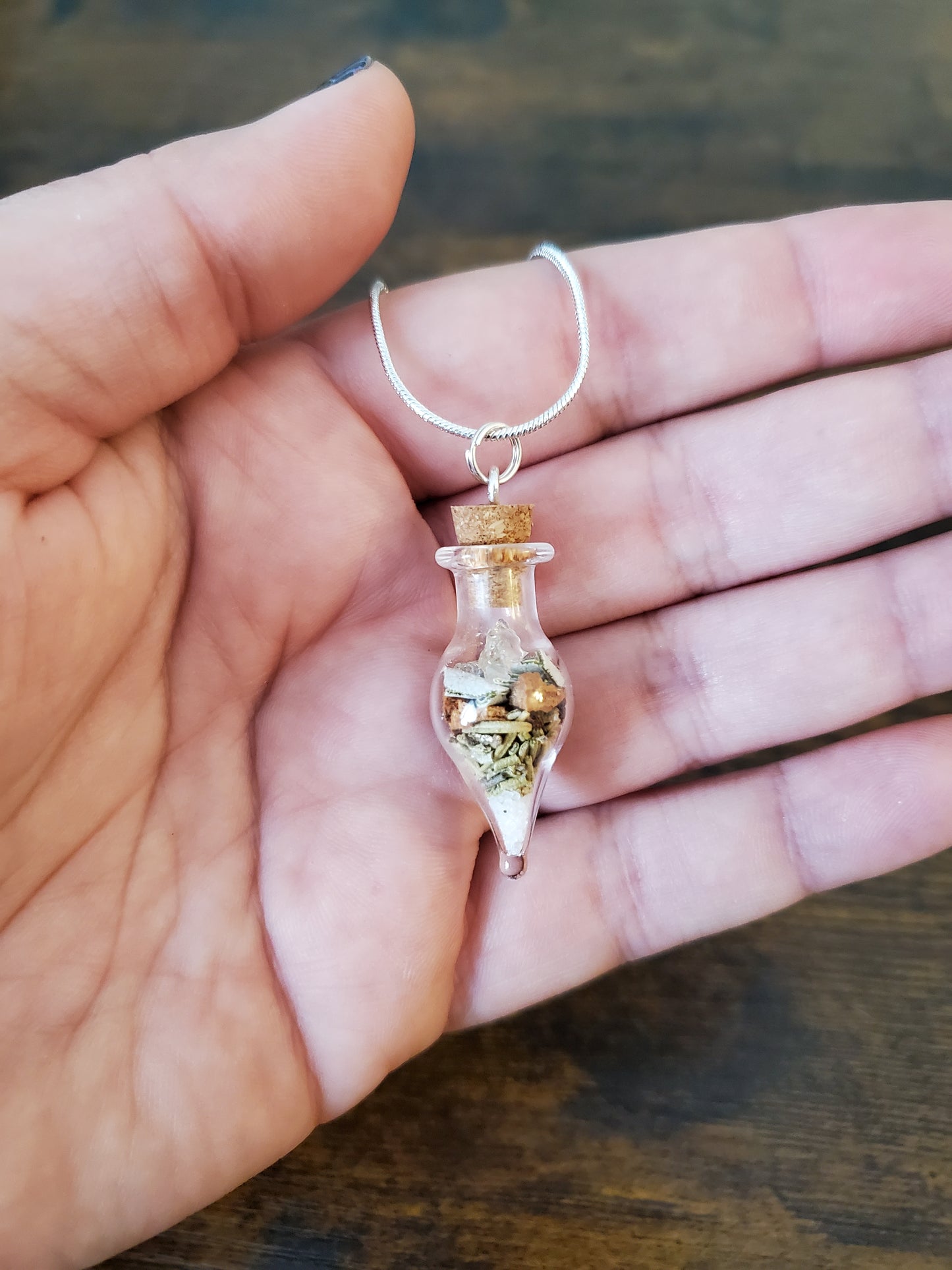 Productivity Spell Jar Necklace