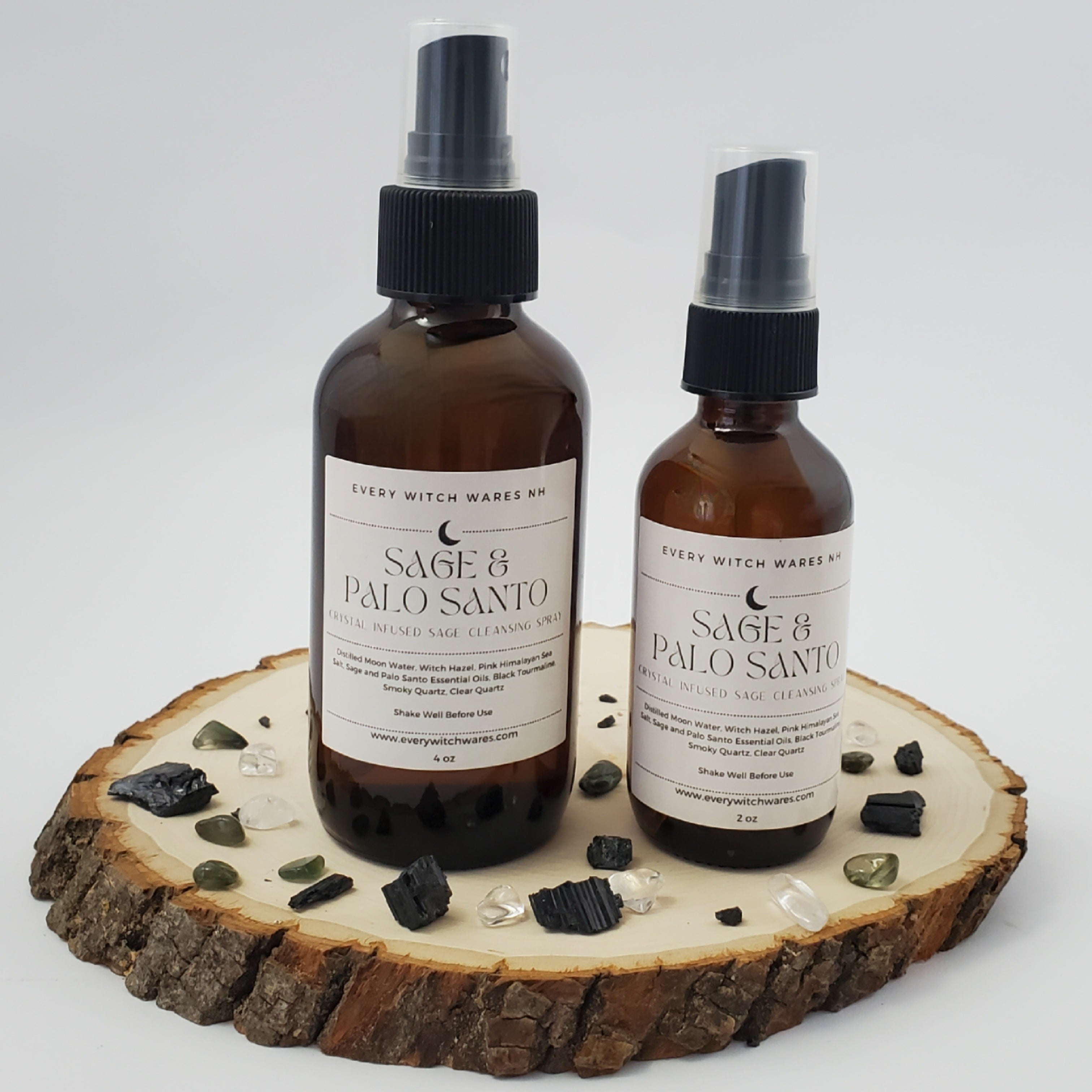 Sage and Palo Santo Cleansing Spray – Every Witch Wares